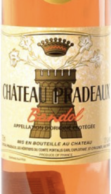 Chateau Pradeaux Bandol Rose 2022