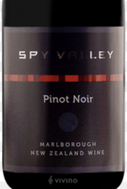 Spy Valley Pinot Noir 2016