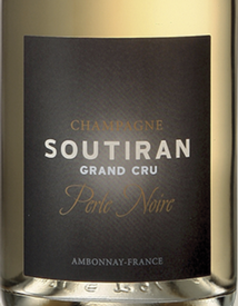 Champagne Soutiran La Perle Noire Grand Cru NV