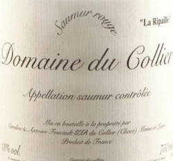Domaine du Collier Saumur Rouge La Ripaille 2020