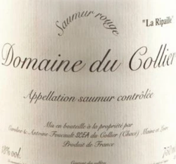 Domaine du Collier Saumur Rouge La Ripaille 2019