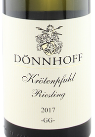 Donnhoff Krotenpfuhl Riesling Grosses Gewachs 2017