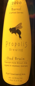 Propolis Brewing Oud Bruin 2020 750mL Bottle