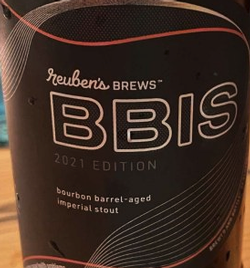 Reuben's Bourbon Barrel Imperial Stout 2022 22oz Bottle