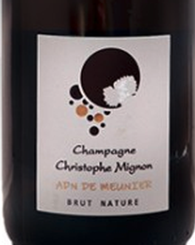 Christophe Mignon Brut Pur Meunier NV