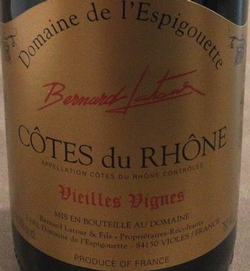 Domaine de l'Espigouette VV Cotes du Rhone 2019