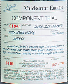 Valdemar Estates Malbec 2019