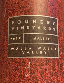 Foundry Malbec 2019