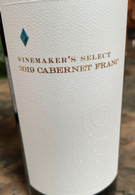 Adamant Cellars Cabernet Franc 2019