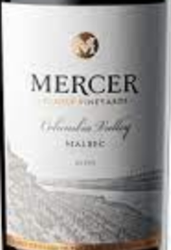 Mercer Family Wines Malbec 2017