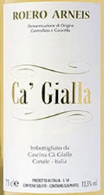 Cascina Ca' Gialla Roero Arneis 2021