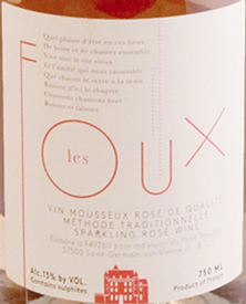 Chateau du Petit Thouars Mousseaux Rose Les Foux NV