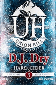 Union Hill DJ Dry Cider 12oz Can