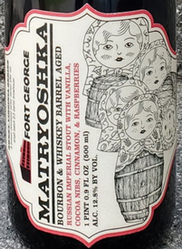 Fort George Matryoshka 2021 Vanilla Cocoa Cinnamon & Raspberries 500mL Bottle