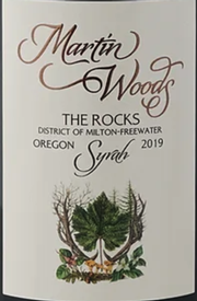 Martin Woods Syrah Rocks District 2019