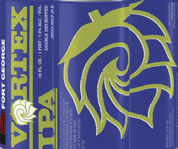 Fort George Double Dry Hopped Vortex IPA 16oz Can
