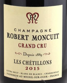 Champagne Robert Moncuit BdB Les Chetillons 2015