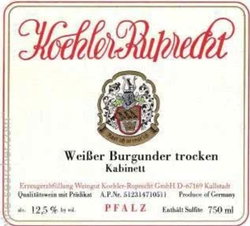 Weingut Koehler-Ruprect Weissburgunder Kabinett Trocken 2021