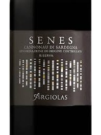 Argiolas Cannonau Riserva Senes 2020