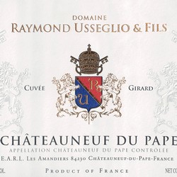 Domaine Raymond Usseglio CdP Cuvee Girard 2019