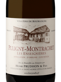 Henri Prudhon Puligny Montrachet Les Enseignieres 2022