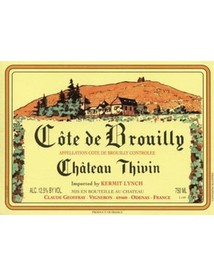 Chateau Thivin Cote de Brouilly (1.5 Liter Magnum) 2018