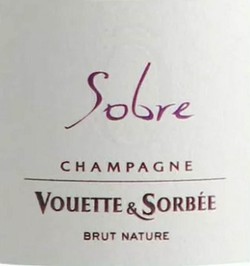 Champagne Vouette-et-Sorbee Sobre 2014