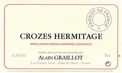 Alain Graillot Crozes Hermitage Rouge 2020