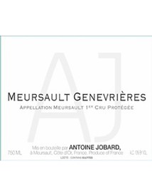Domaine Antoine Jobard Meursault Genevrieres Premier Cru 2013