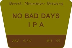 Barrel Mountain No Bad Days IPA 12oz Can