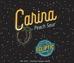 Ecliptic Carina Peach Sour Ale 16oz Can
