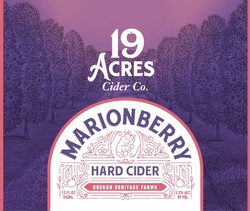 19 Acres Marionberry Cider