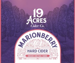 19 Acres Marionberry Cider