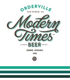 Modern Times Orderville IPA 16oz Can