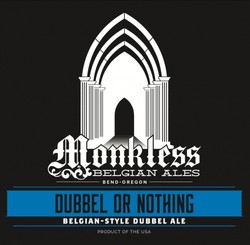 Monkless Belgian Ales Dubbel or Nothing