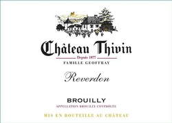 Chateau Thivin Brouilly Reverdon 2021
