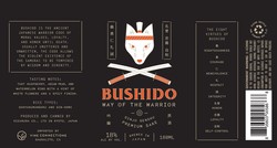 Bushido Way of the Warrior Sake Can