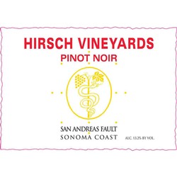 Hirsch San Andreas Fault Pinot Noir 2019
