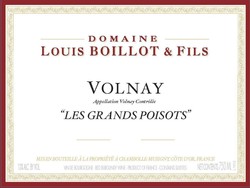 Domaine Louis Boillot Volnay Les Grands Poisots 2020