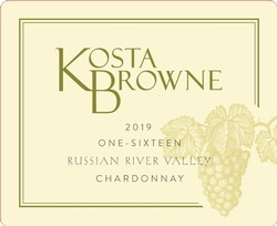 Kosta Browne One Sixteen Chardonnay 2019