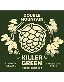 Double Mountain Killer Green Fresh Hop IPA 500mL Bottle