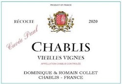 Domaine Dominique & Romain Collet Chablis VV 2021