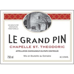 Chapelle St. Theodoric Chateauneuf-du-Pape Le Grand Pin 2019