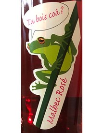 Berangerie Malbec Cahors Rosé Cotes du Lot  tu bois coa frog 2021