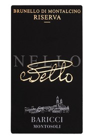 Baricci Montosoli Brunello di Montalcino Nello Riserva 2019
