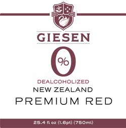Giesen Zero Non Alcoholic Marlborough Red Blend