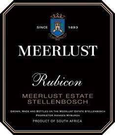 Meerlust Rubicon 2017