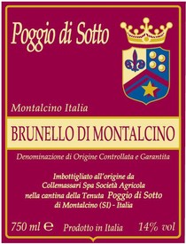 Poggio di Sotto Brunello di Montalcino 2019
