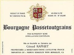 Domaine Gerard Raphet Passetoutgrains 2020