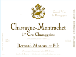 Domaine Bernard Moreau Chassagne-Montrachet 1er Cru Champgains 2019